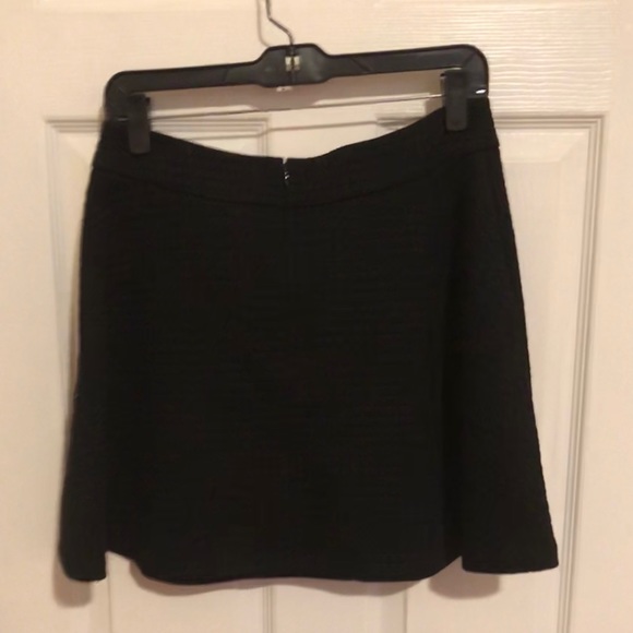 Banana Republic Quilted Black Mini Size 8 - Picture 3 of 4